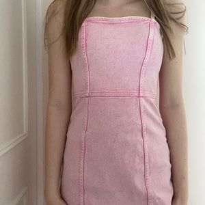 Pink h&m dress